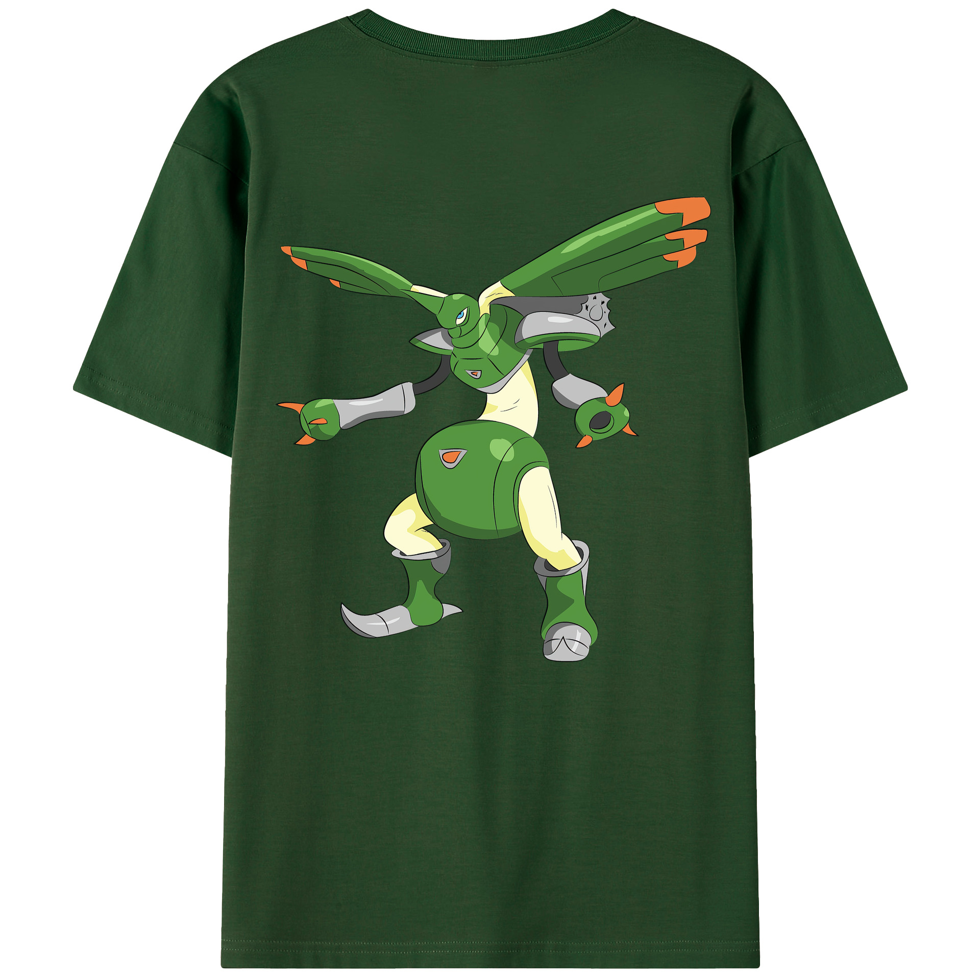 （画像用） Digimon デジタルモンスター/デジモン 綿100％半袖Tシャツ（背面プリント）